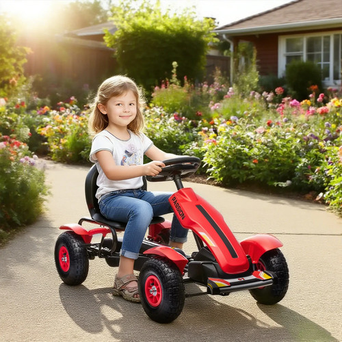 Children pedal kart kids - children, go