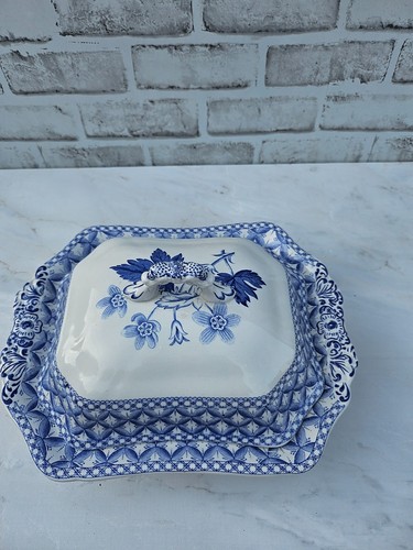 Spode blue white gemini - &,