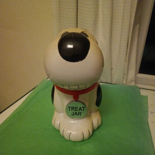 Singing dog treat jar - dog,