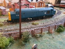 HORNBY CLASS 37 130 BR BLUE