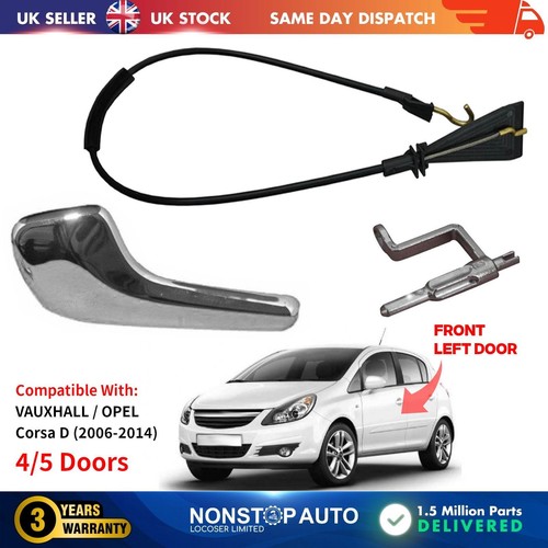 Front left inner door handle - inner,