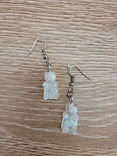 Clear Sparkly Resin Gummy Bear