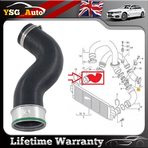 Turbo intercooler hose - turbo, pipe