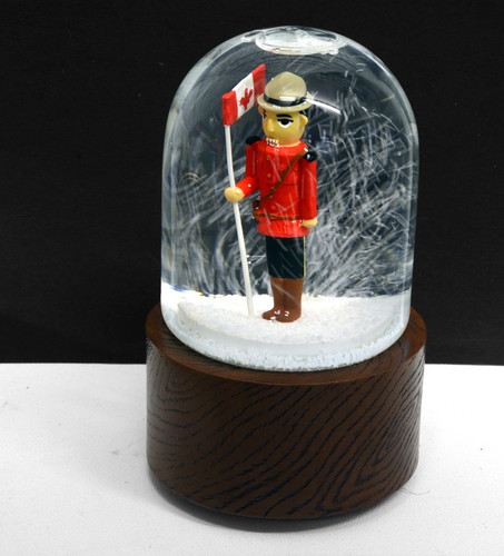 Rcmp snow globe royal canadian - globe,