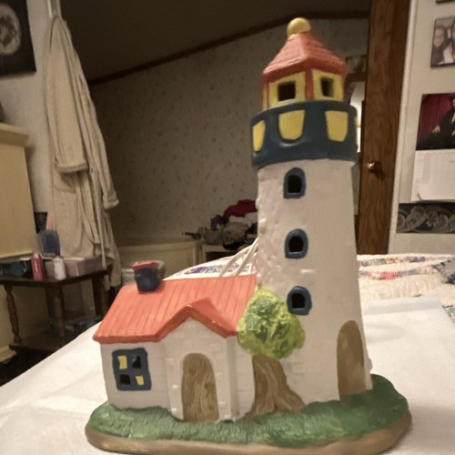 Handpainted lighthouse - handpainted,