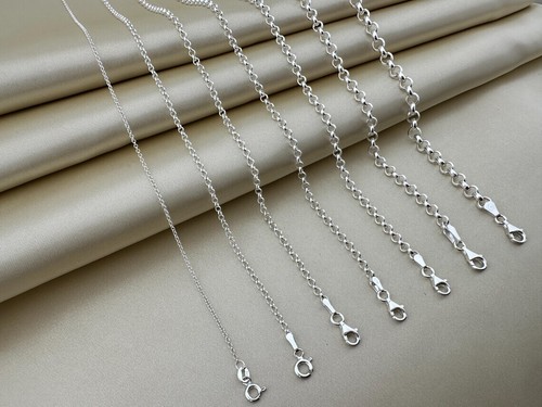 Sterling silver belcher - silver,