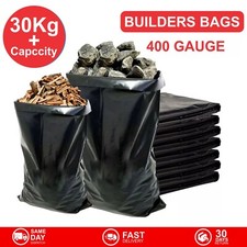 Black Rubble Sacks Builders