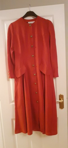 Retro red dress simon jeffrey - red,