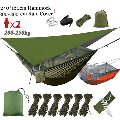 Camping hammock with - hammock, mosquito