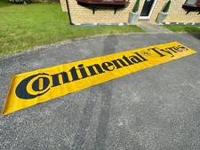 Continental Tyre Garage PVC Workshop Banner 20ft x 3ft