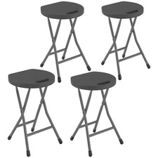 Outsunny Folding Stool Set of