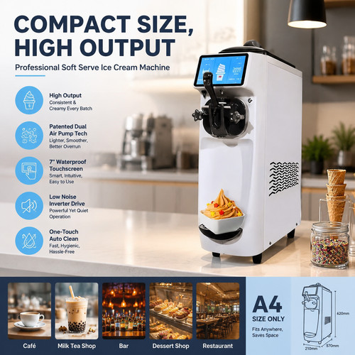 Commercial soft serve - soft,