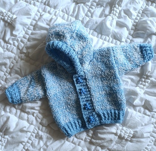 Month baby hand knitted - hand,