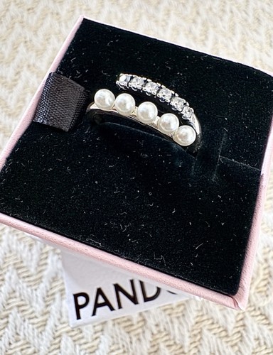 Pandora pearl silver - pandora, ring