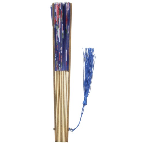 Foldable bamboo hand fan - foldable,