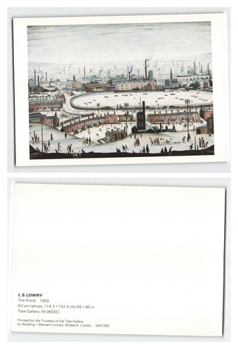 Postcard lowry the pond - l.s.,