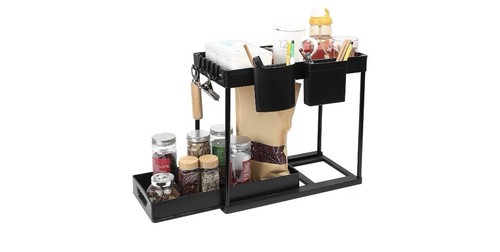 Tier under sink storage - tier,