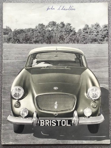 Bristol 406 car - sales, brochure