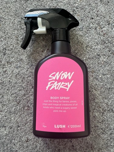 Lush snow fairy body spray - snow,