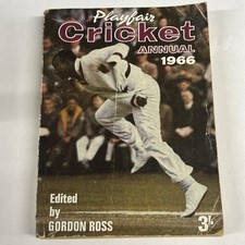 PLAYFAIR CRICKET ANNUAL 1966