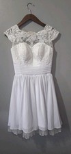 White Lace Bridal / Short
