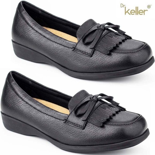 Womens keller leather - leather, slip