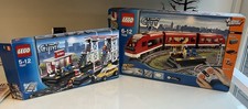 LEGO CITY Passenger Train 7938 AND Train Station 7937