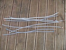 8 x various lengths 16mm2 double insulated meter tails. Brown / blue. Cable wire