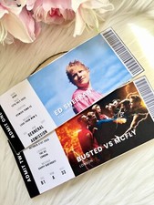 Concert Ticket | Personalised Surprise Reveal Show/Festival/Musical | Keepsake