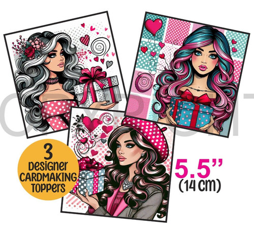 Card toppers 5 - xl,