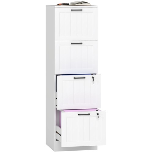 Homcom drawer file - 4,