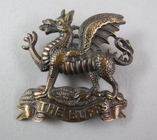 Military Brass Badge The Buffs