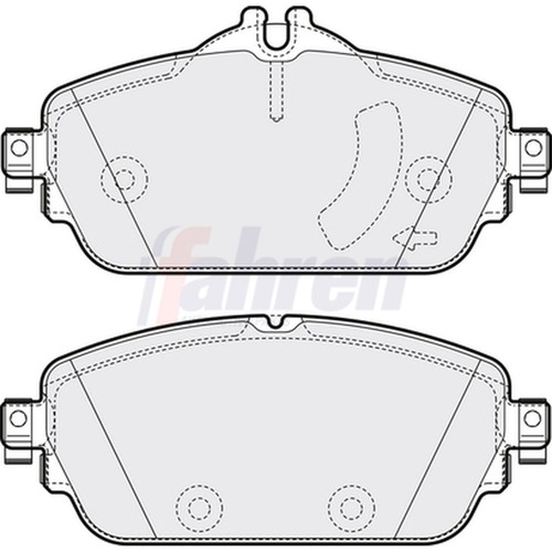 Brake pads set - pads,