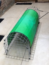 Pet Rabbit Wide Mesh Tunnel 4ft / Runaround / Connector Plate and tunnel cover