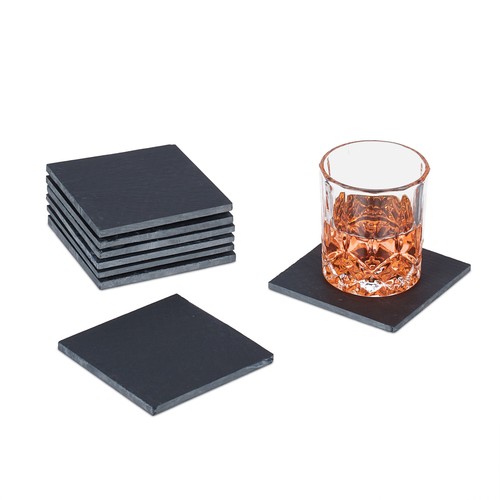 Slate coaster rustic - slate,