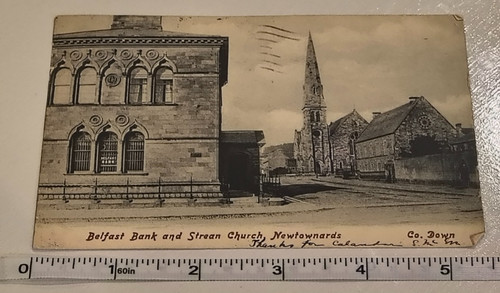 Belfast bank strean church - bank,