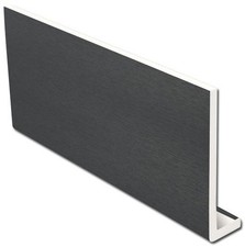 225mm Anthracite UPVC Fascia Capping Board / UPVC Window Sill - 2 x 5mt Lengths