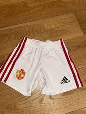 Man Utd Adidas Shorts Age 2/3 Years ( Have Mark) ( 2517)