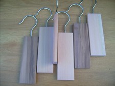 6 Cedar Wood Hanging Blocks