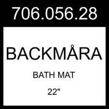 IKEA BACKMARA BACKMÅRA Bath