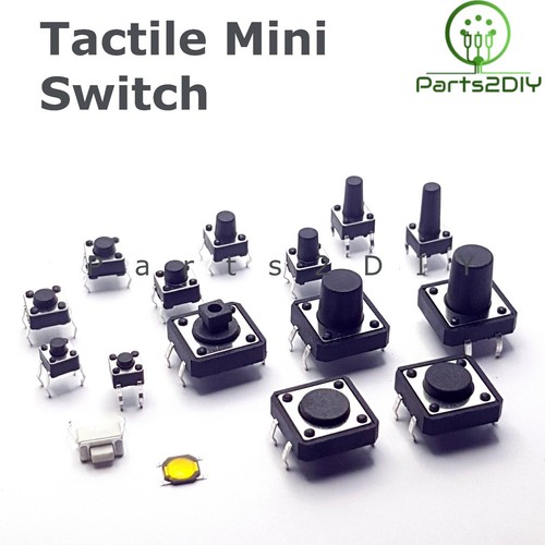 Micro push button switch - push,