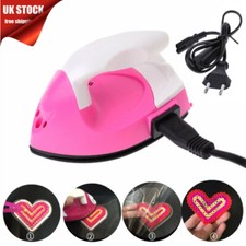 Travel Small Hand-held ironing machine Mini Iron Electric iron Craft Clothes UK