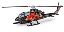 Bell Cobra TAH-1F Helicopter Model Diecast 1:110 Scale Little torn Box