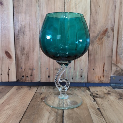 Vintage empoli brandy glass - empoli, xl