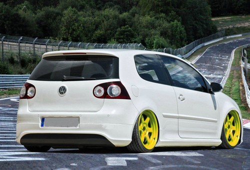 Rear bumper diffuser addon - rear,
