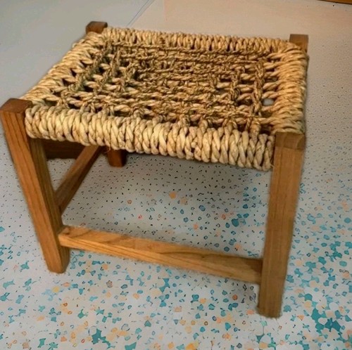 Vintage seagrass primitive - vintage,