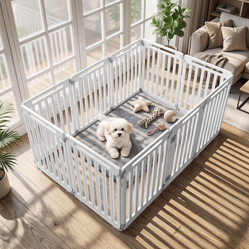 Metal dog pen - pen, panels