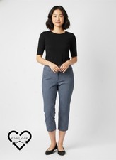 Ann Taylor Navy Work Capri