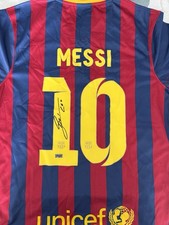 Lionel Messi signed Barcelona