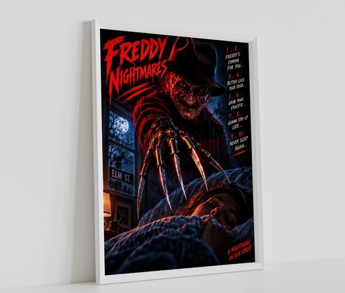 Nightmare elm street poster - nightmare,